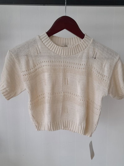Remera tejida crochet