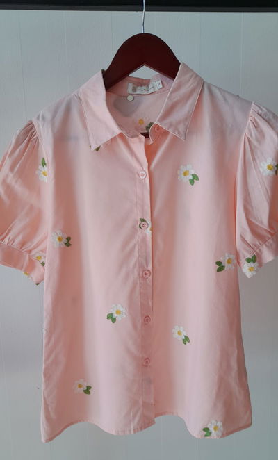 Camisa princesa bordada