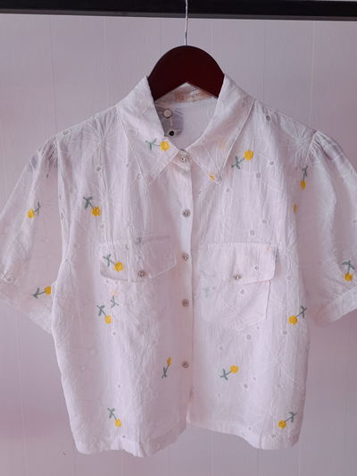 Camisa broderie bordada