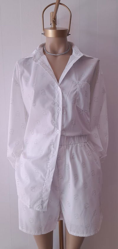 Conjunto maxi camisa + short