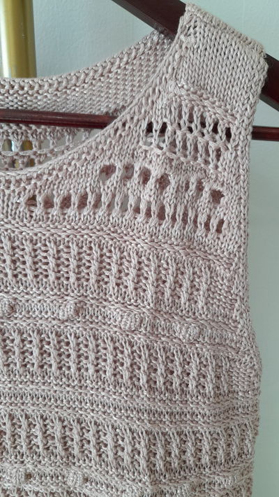 Musculosa tejida c/brillo