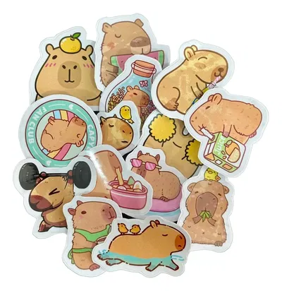 Stickers Capybara x15und