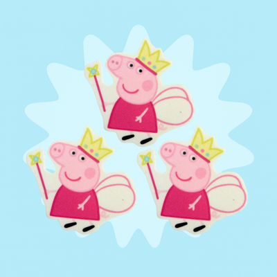 3 Parches Peppa Pig