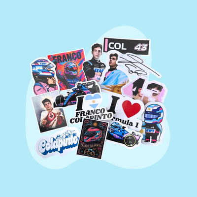 15 Stickers Franco Colapinto