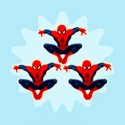 3 Parches Spiderman