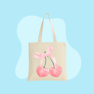Tote bag Cereza