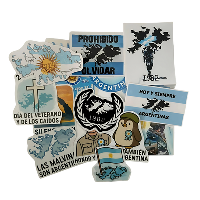 Stickers Vinilo Malvinas Argentinas x15und