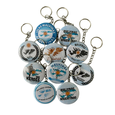 Llavero Circular 38mm - Malvinas x20 und