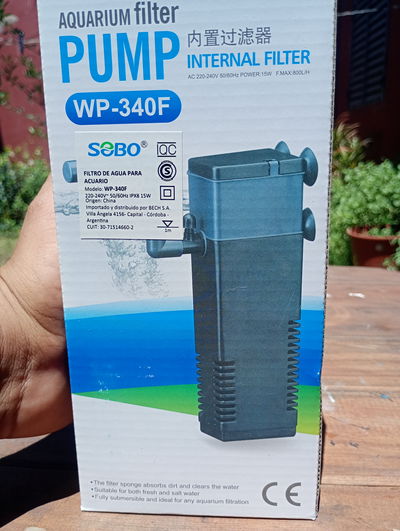 Filtro Interno SOBO 800lh