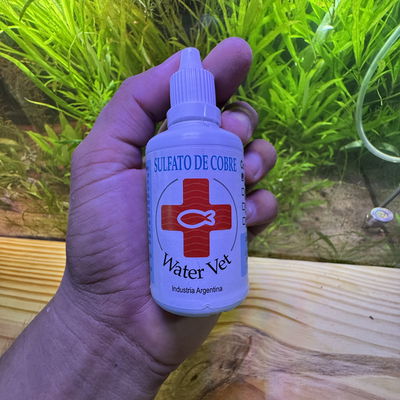 Sulfato de Cobre 60ml Watervet