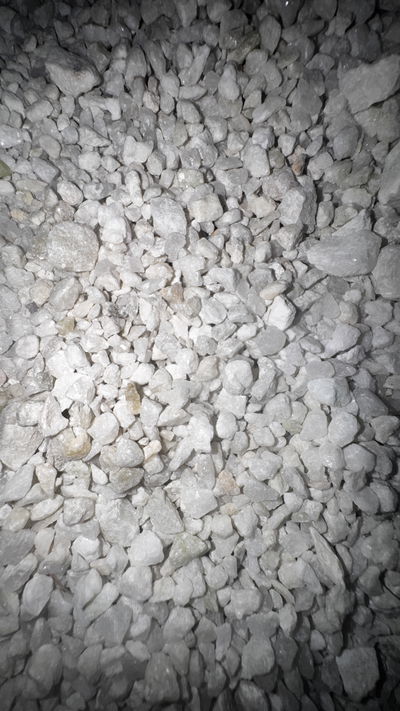 Grava Gruesa Blanca xKg