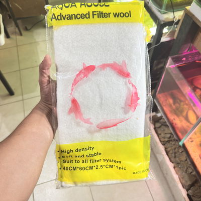 Lana p/ Prefiltros de Alta Densidad 60*40cm