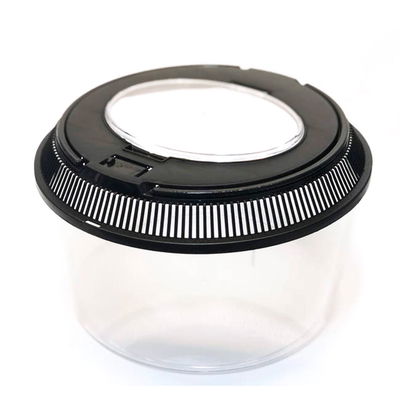 Pecera Plástica Oval c/tapa 30x19cm