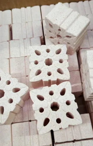 Biocubo Cerámico Panal 6*6*3.5cm x2un