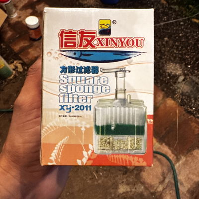 Filtro Doble Esponja Grande XY2011