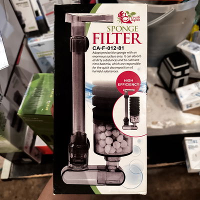 Filtro Esponja de diseño con trampa de sedimentos Mediano COVCAF1281