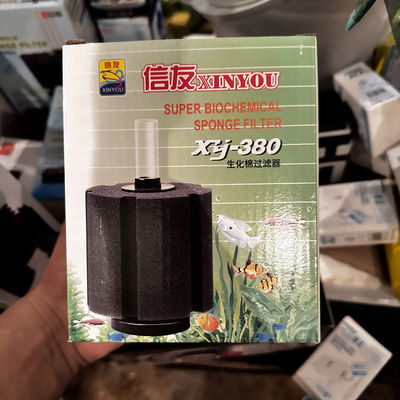 Filtro Esponja Redondo Grande XY380