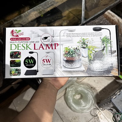 Luz Led Blanca 5 watts con base de 15*15cm hasta 15cm Alto