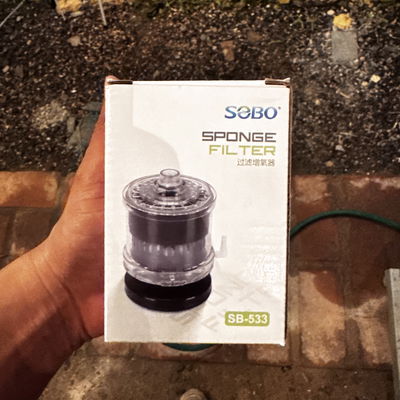 Filtro Esponja Circular Grande SB533