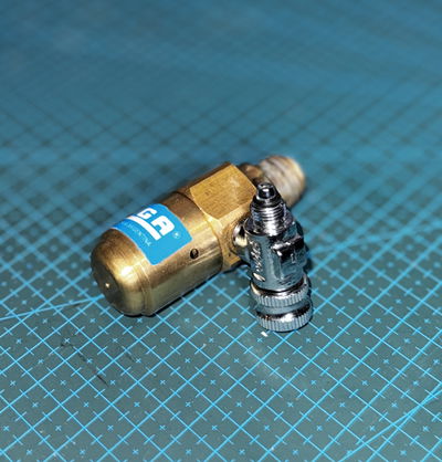 Valvula Autoreguladora con Válvula Aguja para CO2 Drago