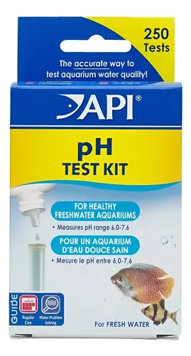 Test API PH + reactivos para ajustar 250test AGUA DULCE