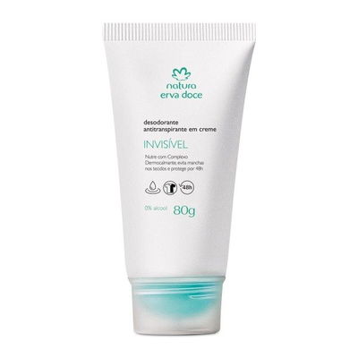 Desodorante antitranspirante Erva Doce en crema