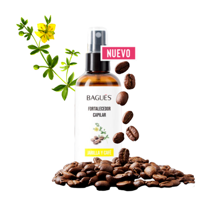 Tónico fortalecedor capilar de Jarilla y Café 100ml