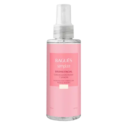 Bruma facial con Agua de Rosas y Sandía 150ml