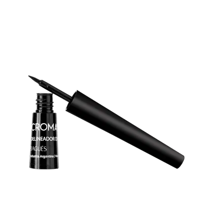 Delineador líquido negro