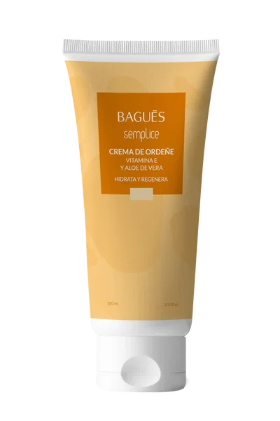 Crema de ordeñe con Vitamina E y Aloe Vera 100g