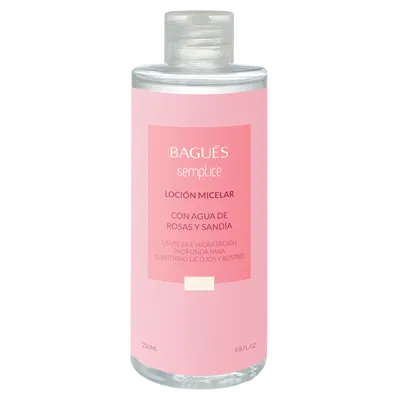 Loción Micelar Semplice con Agua de Rosas y Sandía 250ml