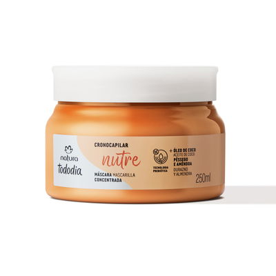 Máscara Tododia Concentrada Nutritiva Durazno y Almendras 250ml
