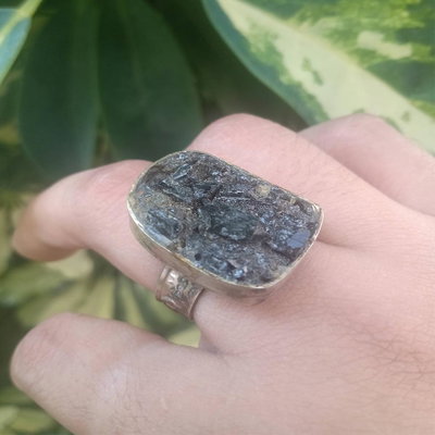 Anillo turmalina 