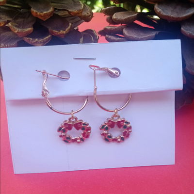 Aros corona navide帽a