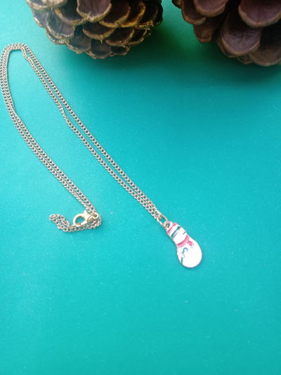 Collar mu帽eco de nieve