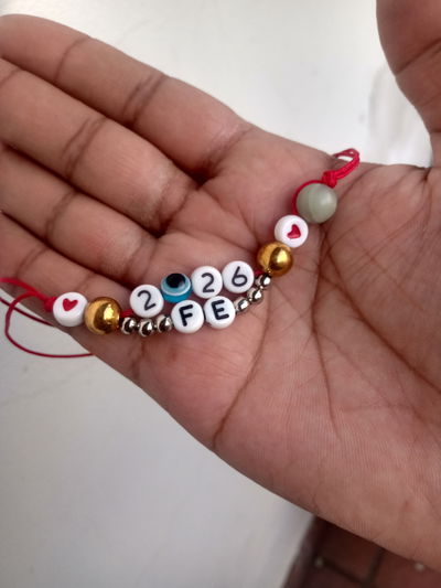 Pulsera de años nuevo "fe"