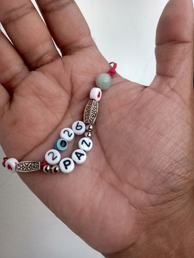 Pulsera de años nuevo "paz"