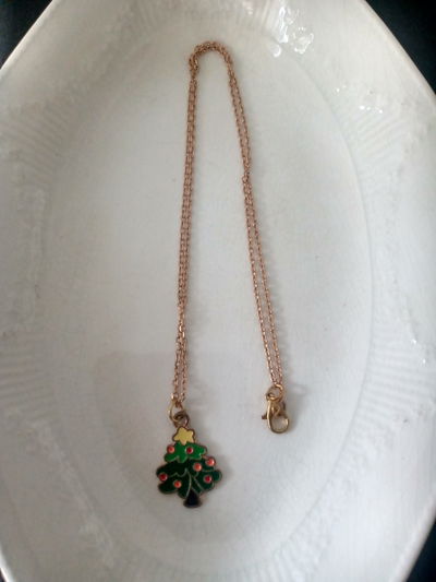 Collar 谩rbol de navidad