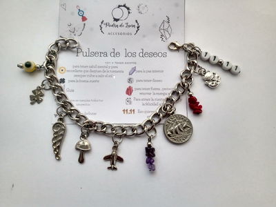 Pulsera de deseos: voy tener suerte siempre 