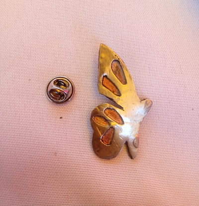 Prendedor mariposa 