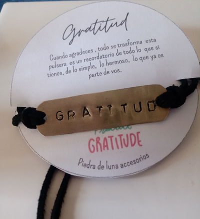 Pulsera gratitud 