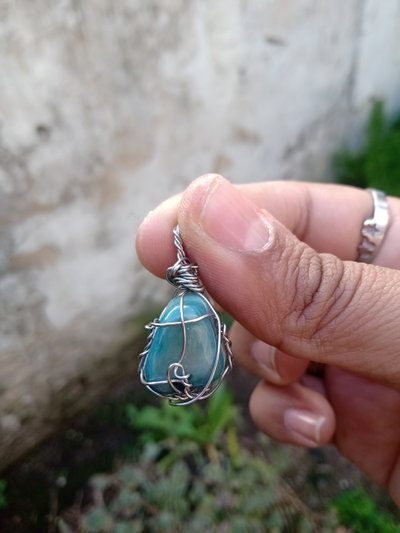 Dije ágata verde