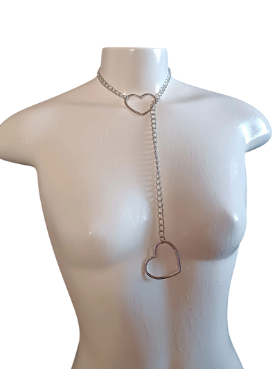Collar Sunny - Niquel (50cm) (versión cadena delgada, NO de la foto)