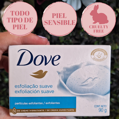 Jabón Corporal en Barra - Exfoliante - 90g -Dove
