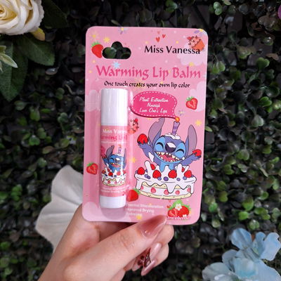 Bálsamo Labial - Con Color - Frutilla - Stitch