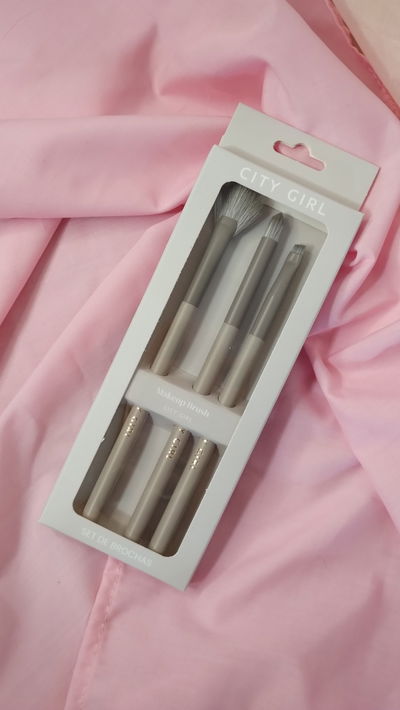 Set de 3 brochas premium City Girl