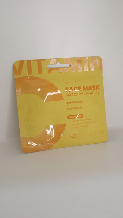 Mascarilla facial - Vitamina C - City Girl 