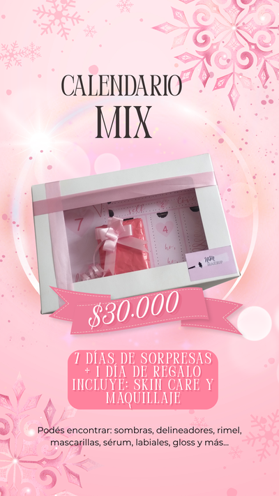🎄 CALENDARIO DE ADVIENTO — MIX (Makeup + Skincare)