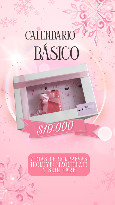 🎄 CALENDARIO DE ADVIENTO — ECONÓMICO (Makeup + Skincare)