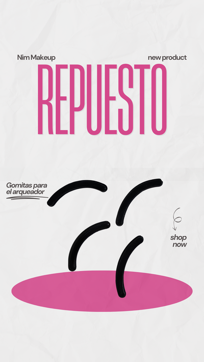 Repuesto para arqueadores de pestañas 